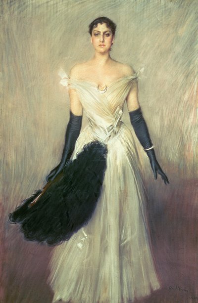 Portret van een dame, 1889 door Giovanni Boldini